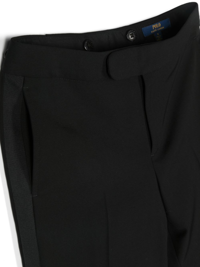 Shop Ralph Lauren Single-breasted Woollen Suit In Black