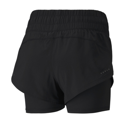 Shop Puma Women's Last Lap 2-in-1 Shorts In Black