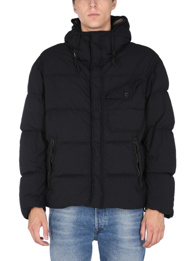 Shop Ten C "survival Down" Down Jacket In Black