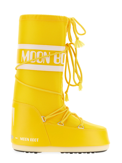 Shop Moon Boot Icon Boot In Yellow