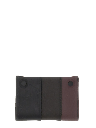 Shop Sunnei Parallelepiped Pudding Wallet In Black