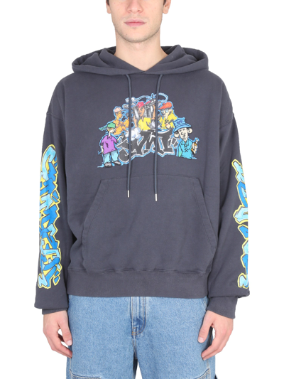 Shop Off-white Hoodie In Multicolour