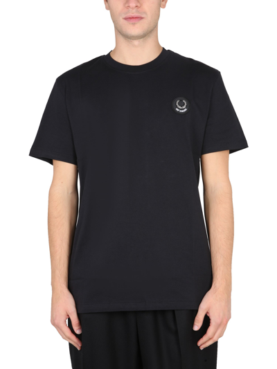 Shop Raf Simons T-shirt With Logo In Black