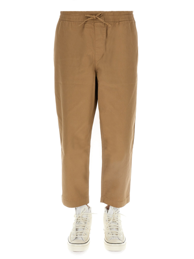 Shop Umbro X Ymc Cropped Pants In Beige