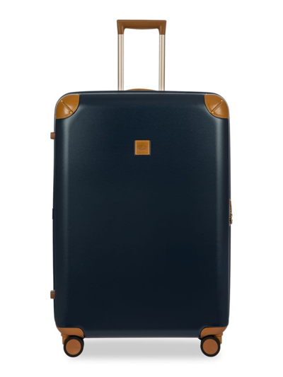 Shop Bric's Amalfi 32 Inch Spinner Suitcase In Blue Tan