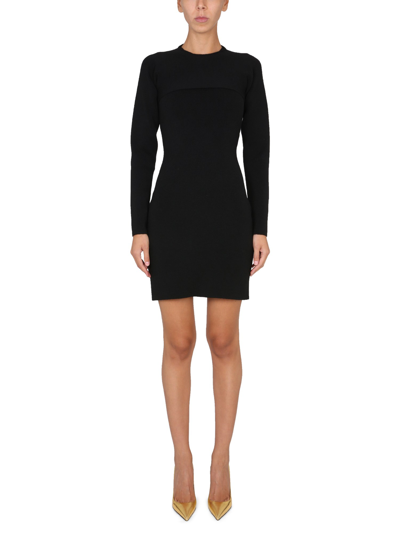 Shop Tom Ford Two-piece Dress With Belt In Black