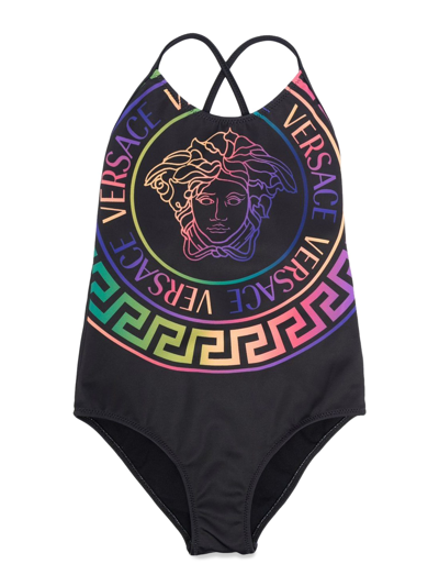 Versace Costume Da Bagno Intero In Black | ModeSens