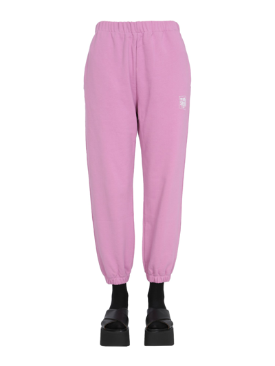 Shop Opening Ceremony Jogging Pants With Logo In Pink