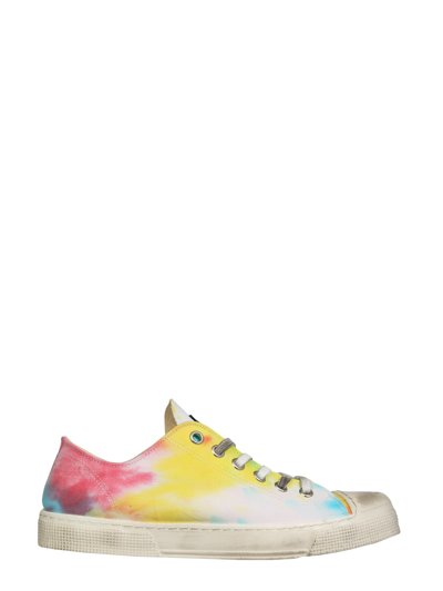 Shop Gienchi Jean Michel Low Sneakers In Multicolour