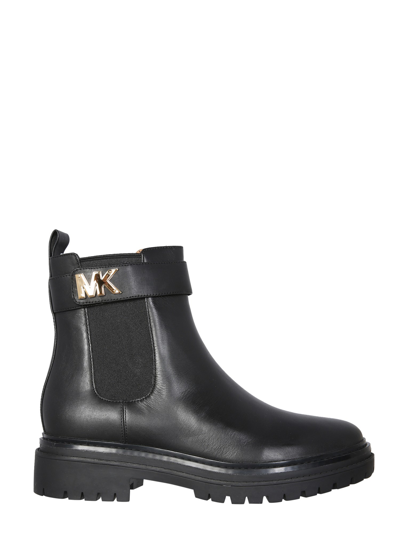 Shop Michael Michael Kors Stark Boots In Black