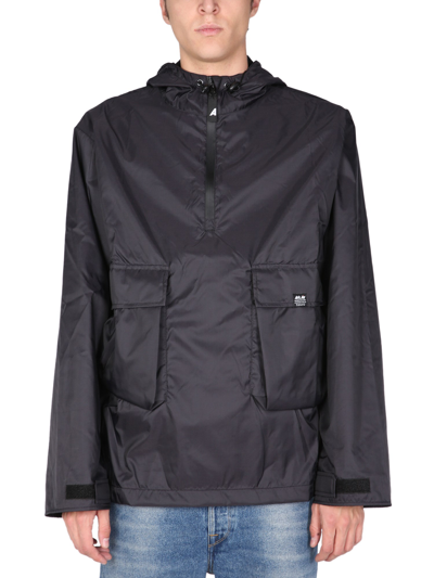 Arkair Waterproof Jacket With Hood In Black