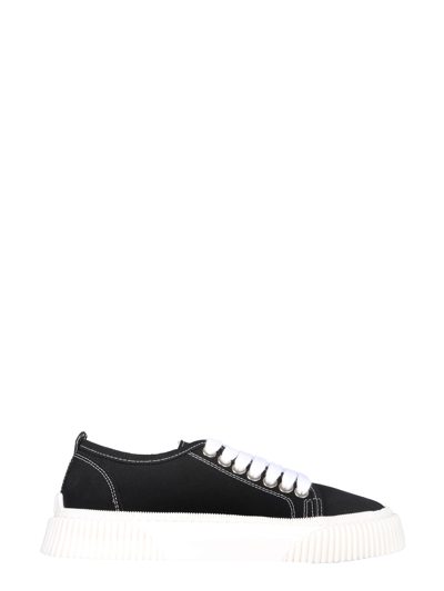 Shop Ami Alexandre Mattiussi Low-top Sneakers In Black