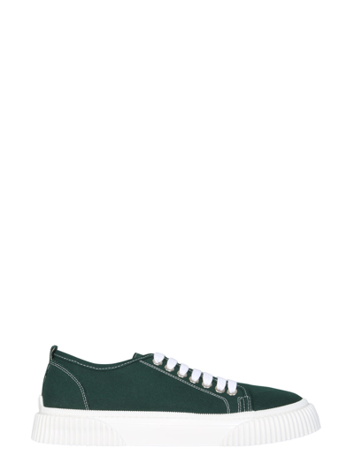 Shop Ami Alexandre Mattiussi Low-top Sneaker In Green