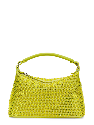 Shop Leonie Hanne X Liu Jo Hobo Rhinestones Bag In Yellow