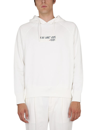 Shop Fay Archive" Sweatshirt In White
