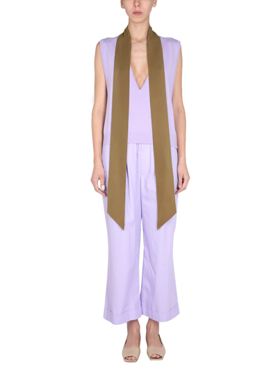 Shop Jejia "grace" Vest In Lilac