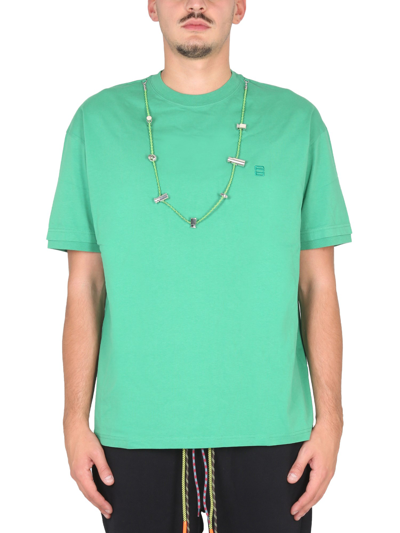 Shop Ambush T-shirt With Stopper In Green