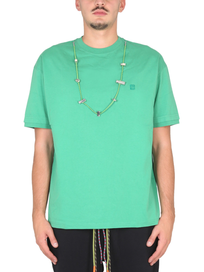 Ambush Men's Mini T-shirt With Stopper In Green