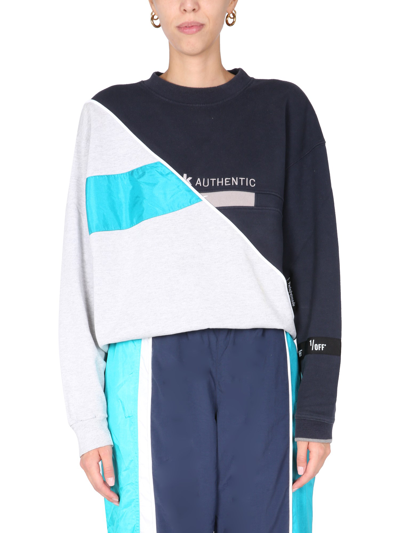 Shop 1/off Crew Neck Sweatshirt In Multicolour