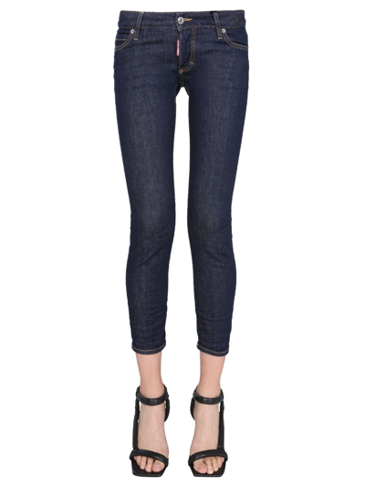 Shop Dsquared2 Jennifer Fit Jeans In Denim