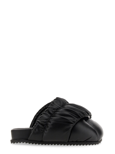 Yume Yume Padded Slip-on Mules In Black