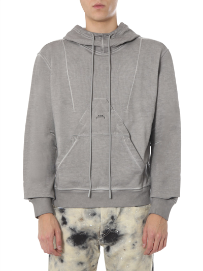 Shop Diesel Red Tag "a Cold Wall" Sweatshirt In Grey