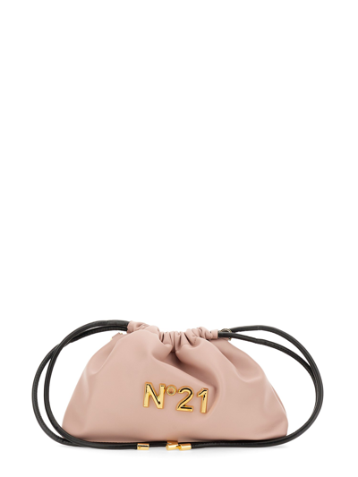 Shop N°21 Eva Shoulder Bag In Powder
