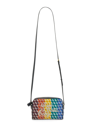 Shop Anya Hindmarch I'm A Plastic Bag Shoulder Bag In Multicolour