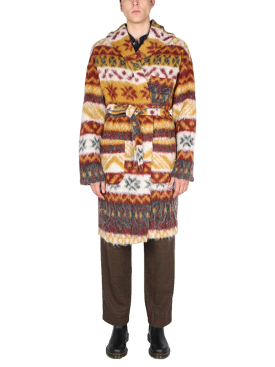 Shop Engineered Garments Mohair Blend Sweater In Multicolour