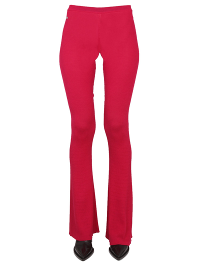 Shop Dsquared2 Flare Pant In Fuchsia