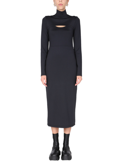 Shop Ambush Cut Out Dress In Black