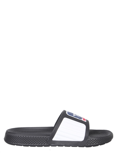 Telfar X Converse Rubber Slide Sandals In Black