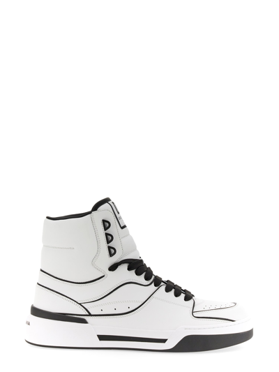 Shop Dolce & Gabbana "new Roma" Sneaker In White