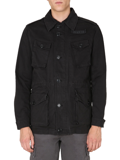 Shop Aspesi Vancouver Padded Jacket In Black