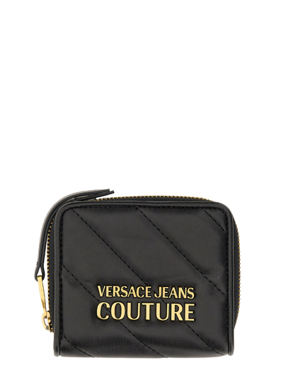 Shop Versace Jeans Couture Thelma Wallet In Black