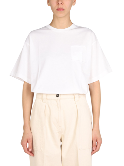 Shop Philippe Model "monique Bretonnes" T-shirt In White