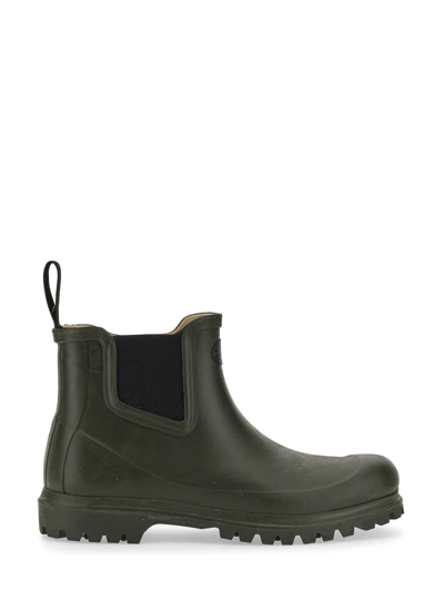 Shop Superga Rubber Boot In Green