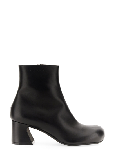 Shop Marni Tassel Ankle Boot In Black