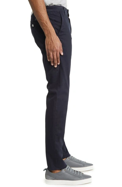 Shop Ag Jamison Slim Straight Leg Pants In College Navy