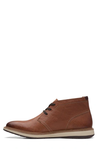 Shop Clarks Chantry Boot In Tan Leather