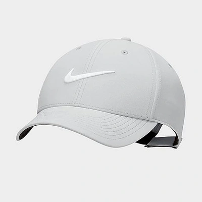 Nike Dri-fit Legacy91 Adjustable Training Hat In Light Smoke Grey/white |  ModeSens