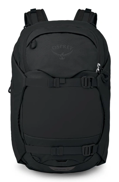 Shop Osprey Metron 24 Water Repellent Backpack In Black