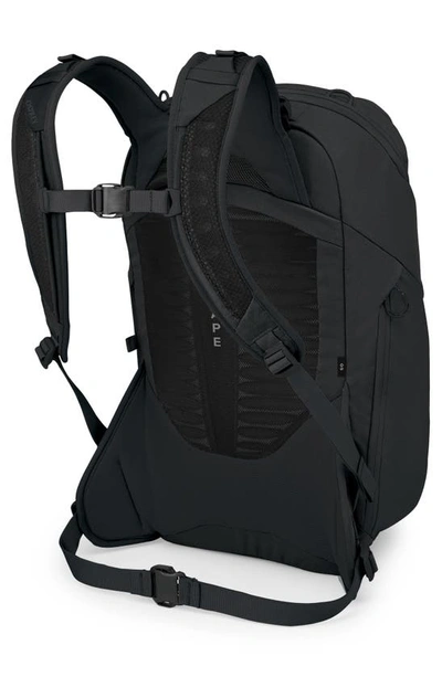 Shop Osprey Metron 24 Water Repellent Backpack In Black