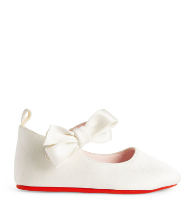 Shop Christian Louboutin Loubabe Ballet Flats In Red