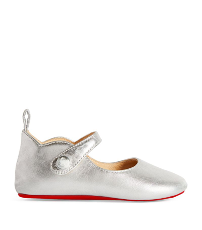 Shop Christian Louboutin Baby Love Chick Ballet Flats In Red