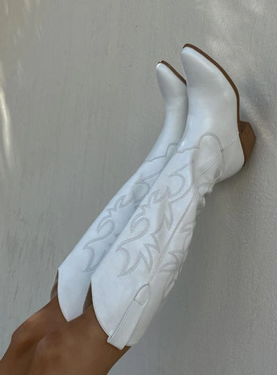 Shop Billini Urson Boots In White