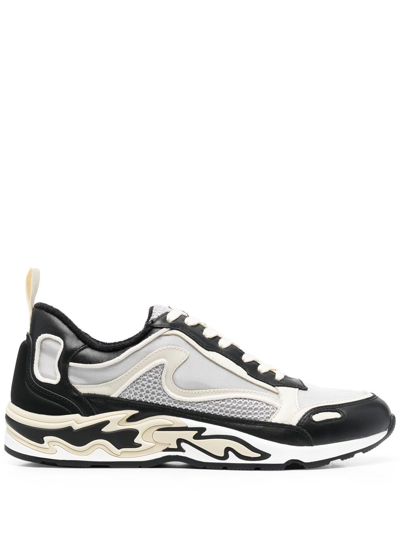 SANDRO FLAME LOW-TOP SNEAKERS 