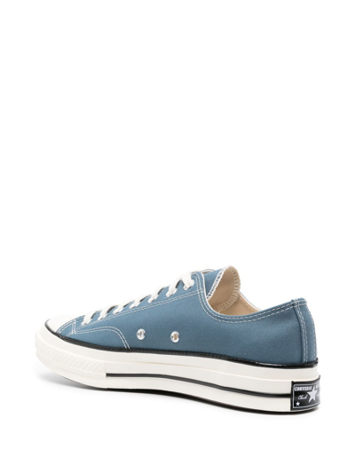 Shop Converse Chuck 70 Low-top Sneakers In Blue