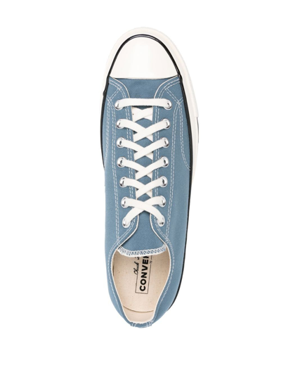 Shop Converse Chuck 70 Low-top Sneakers In Blue