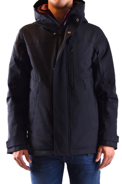 Shop Montecore Men's  Black Other Materials Outerwear Jacket
